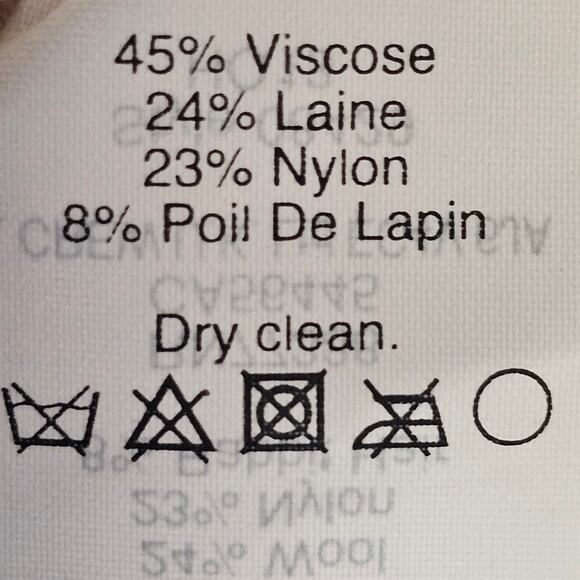 J. Crew Jeweled Starburst Wool Blend 3/4-Sleeve Sweater Back Zipper Gray Size S - Picture 9 of 9